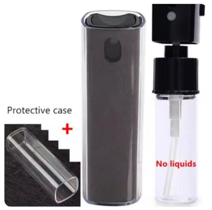 Phone, Laptop, Tablet, TV, Monitor, Car Screen Cleaner Kit, Spray and Wipe Cleaning Tools