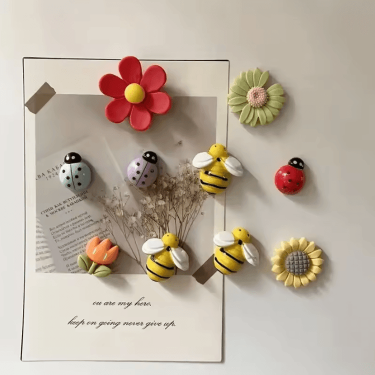 10-Piece Refrigerator Magnet Set – Strong Magnets for Kitchen, Office & Home Organization