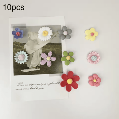 10-Piece Refrigerator Magnet Set – Strong Magnets for Kitchen, Office & Home Organization