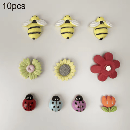 10-Piece Refrigerator Magnet Set – Strong Magnets for Kitchen, Office & Home Organization