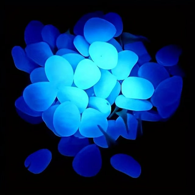 Luminous Decorative Stones for Garden Flower Pot Aquarium and Pathway Decoration