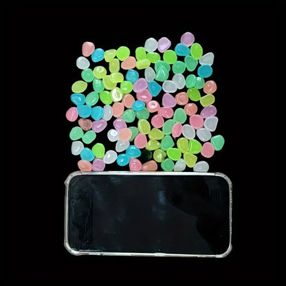 Luminous Decorative Stones for Garden Flower Pot Aquarium and Pathway Decoration