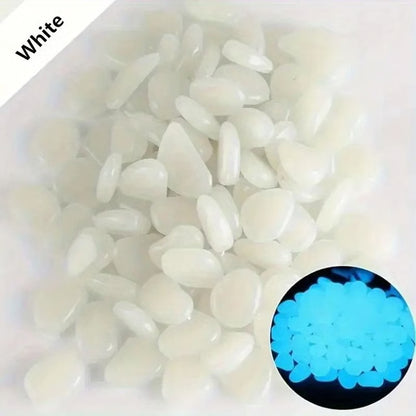 Luminous Decorative Stones for Garden Flower Pot Aquarium and Pathway Decoration