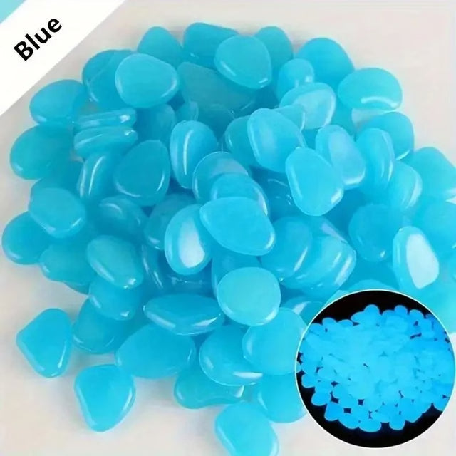 Luminous Decorative Stones for Garden Flower Pot Aquarium and Pathway Decoration
