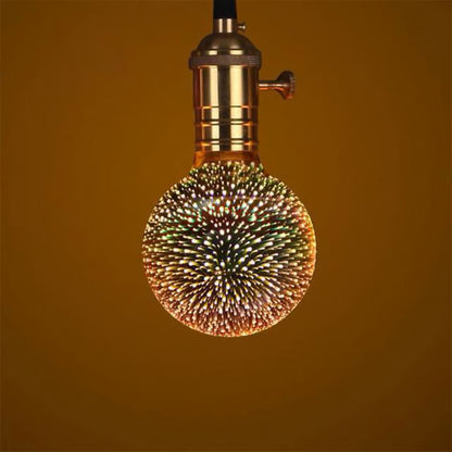 Galaxy Light Bulb – Infinity 3D Fireworks LED Lamp