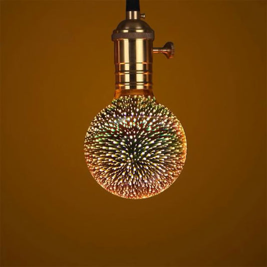 Galaxy Light Bulb – Infinity 3D Fireworks LED Lamp
